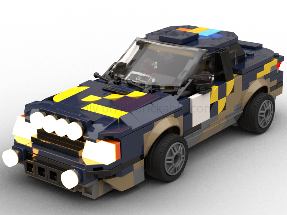 LEGO MOC-212850 Subaru Legacy'93-NEW ZEALAND Rally / Colin McRae's 1993 ...