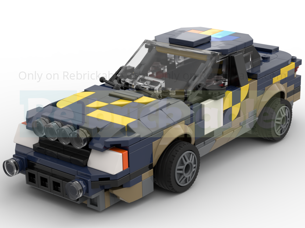 LEGO MOC-212850 Subaru Legacy'93-NEW ZEALAND Rally / Colin McRae's
