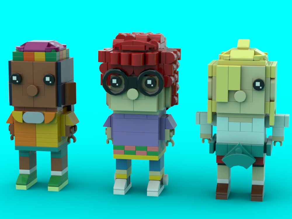 LEGO MOC-212863 Pepper Ann Brickheadz set by Pikminfan67 | Rebrickable ...