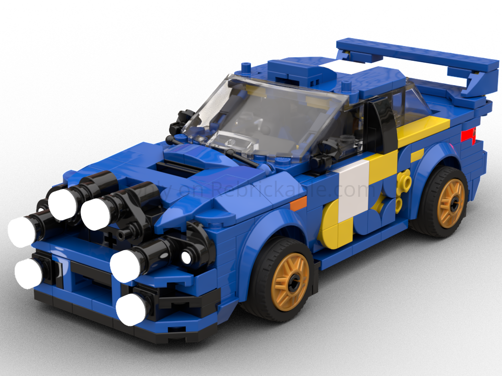 LEGO MOC Subaru Impreza'01 BURNS/ Rally New Zealand 2001/ Burns' S7 ...