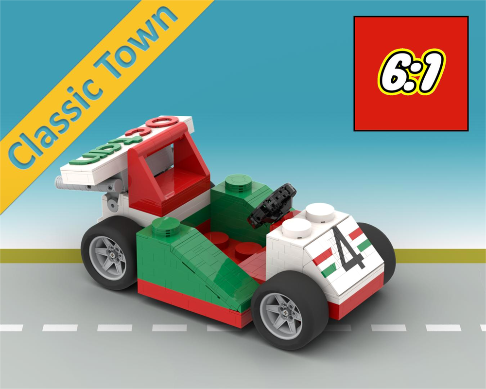 LEGO MOC-212886 Up-Scaled Octan Go-Kart by Briquoleur