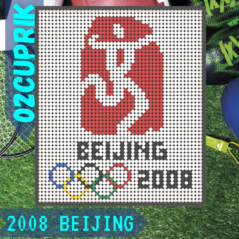 LEGO MOC-212905 Beijing 2008 Olympic Poster by 02Cuprik | Rebrickable ...