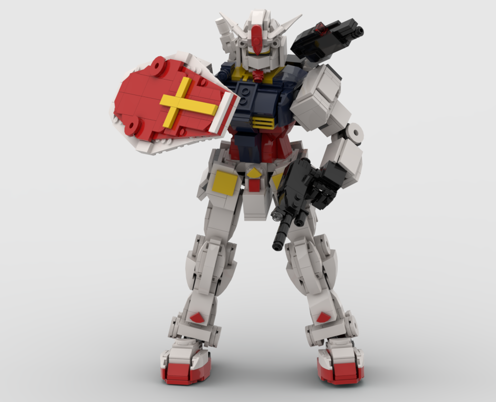LEGO MOC-212961 Rx-78-02 Mobile Suit by Sey_Builds | Rebrickable ...