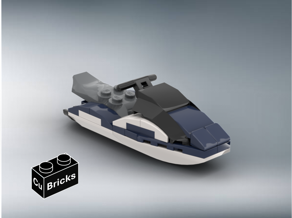 LEGO MOC-212975 Jet Ski by CuBricks | Rebrickable - Build with LEGO