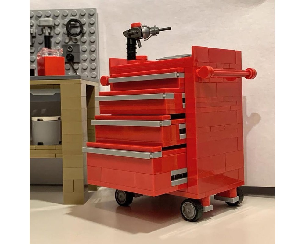 LEGO MOC-213020 Tool Chest and Workbench, by Zachary Steinman by Planet ...