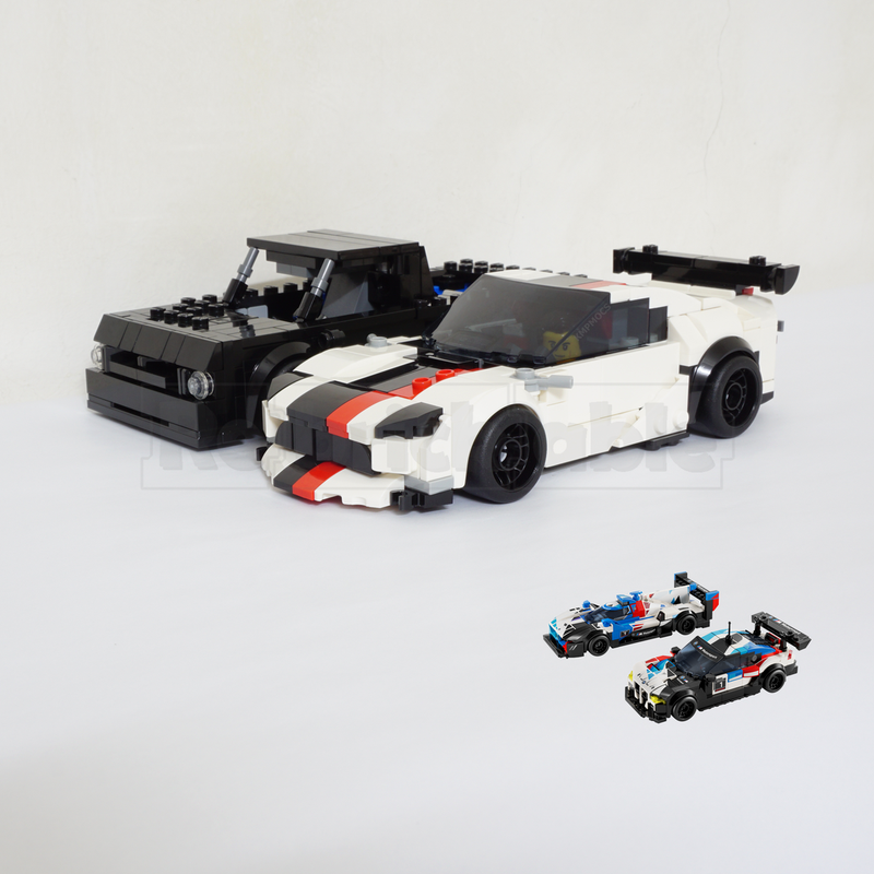 LEGO MOC-213073 76922 Dodge Viper ACR & D100 by KMPMOCS