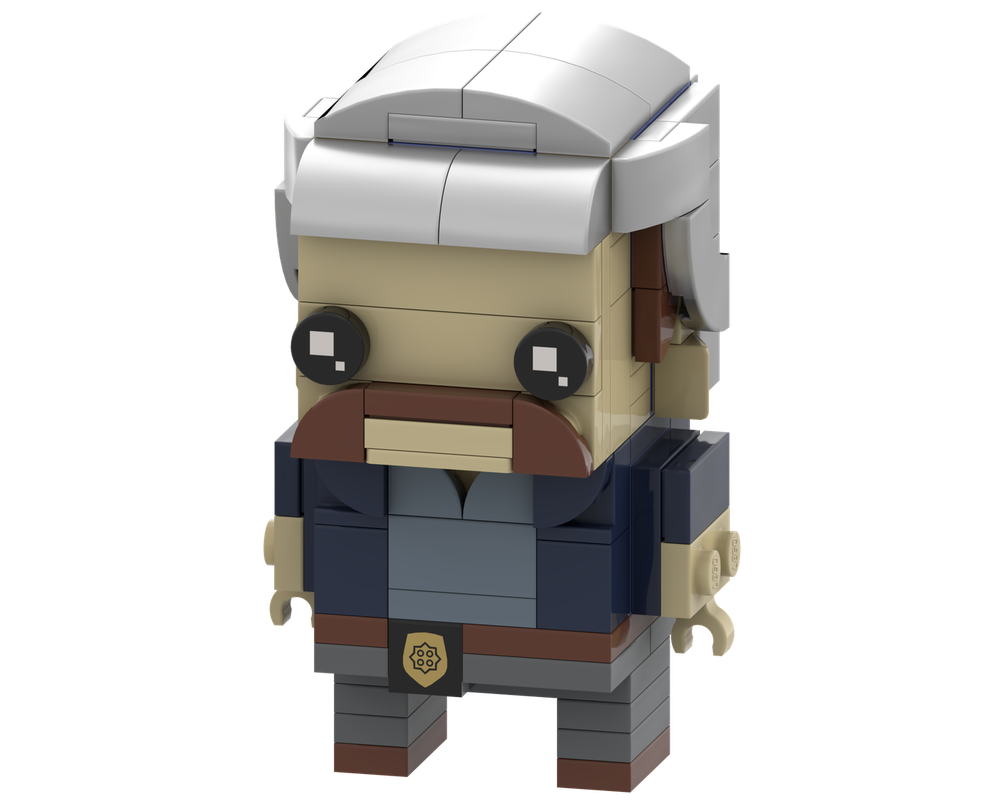 LEGO MOC-213109 Watchmen Looking Glass Brickheadz by cuch201 ...