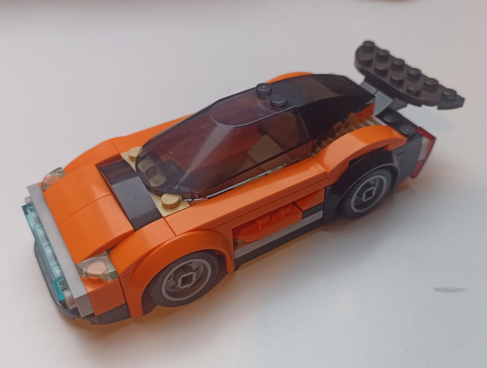 MOC-213173 Orange hypercar
