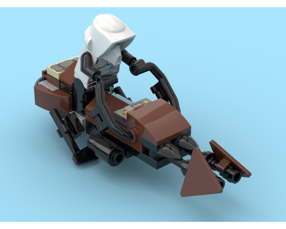 LEGO MOC Microfighter - Speeder Bike by bensbrickdesigns | Rebrickable