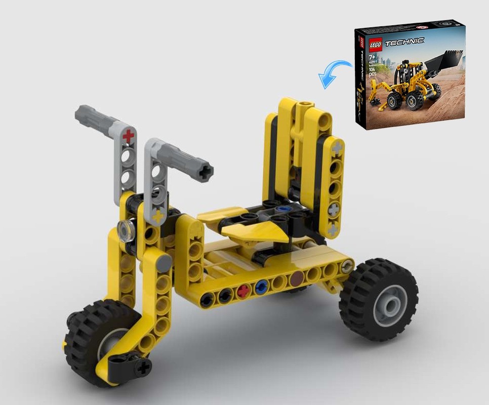 LEGO MOC Children's Tricycle 42197 Alternative by ErikGS | Rebrickable ...