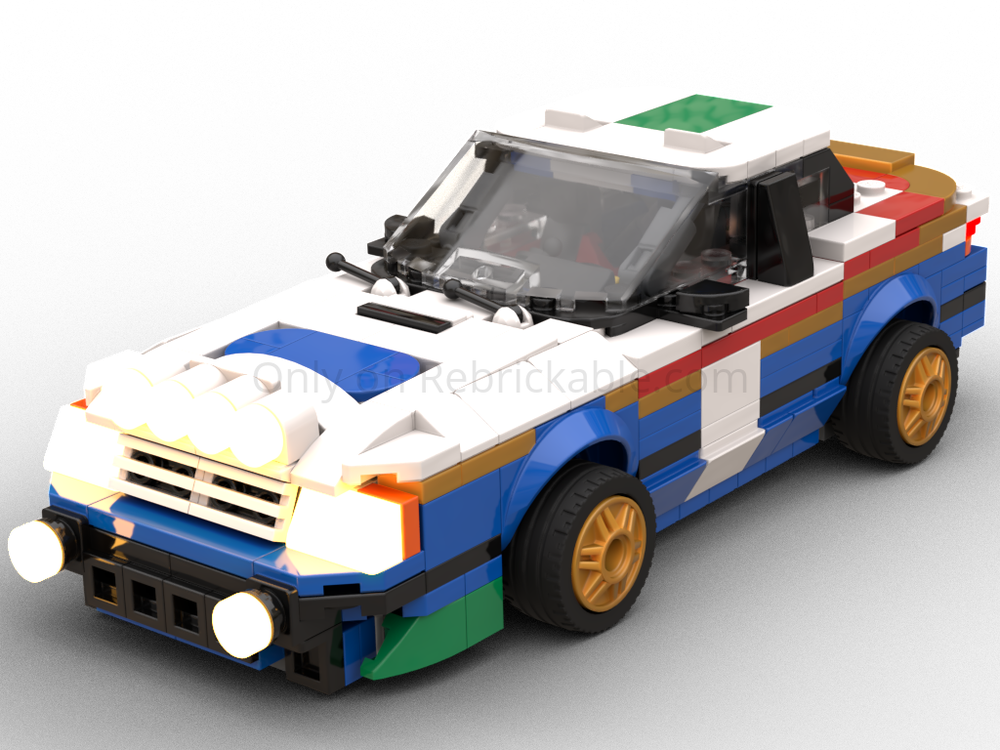 LEGO MOC-213277 Subaru Legacy'91-VATANEN's RAC Rally 1991/ Ari Vatanen ...