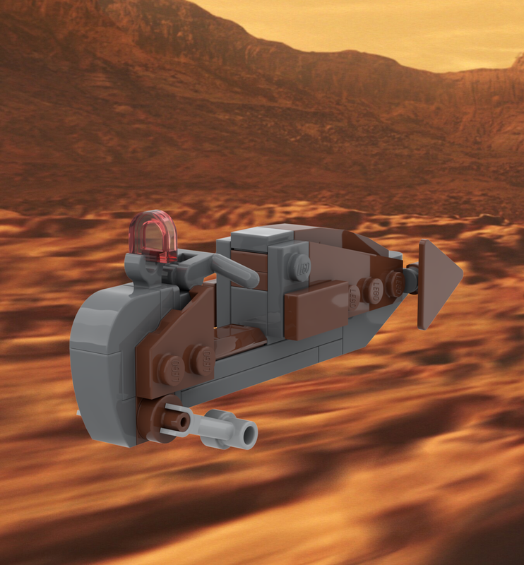 LEGO MOC-213284 Count Dooku's Speeder Bike by Legomanarthur ...