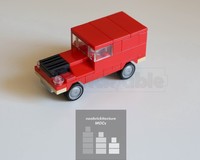 Vintage Style Mail Truck