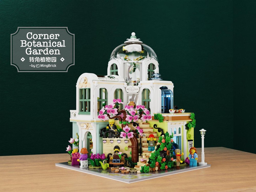 Creator Expert MOC Botanical Garden Building Blocks Toy