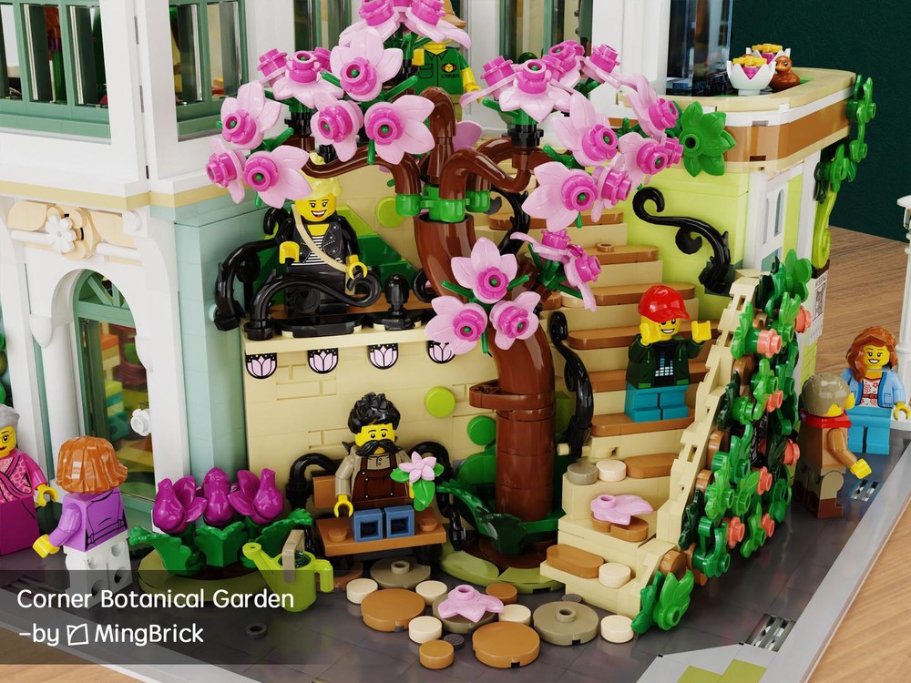 Creator Expert MOC Botanical Garden Building Blocks Toy
