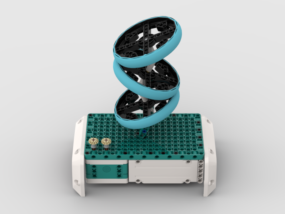 LEGO MOC-213419 Spinning Rings Illusion by RetroRemake | Rebrickable ...