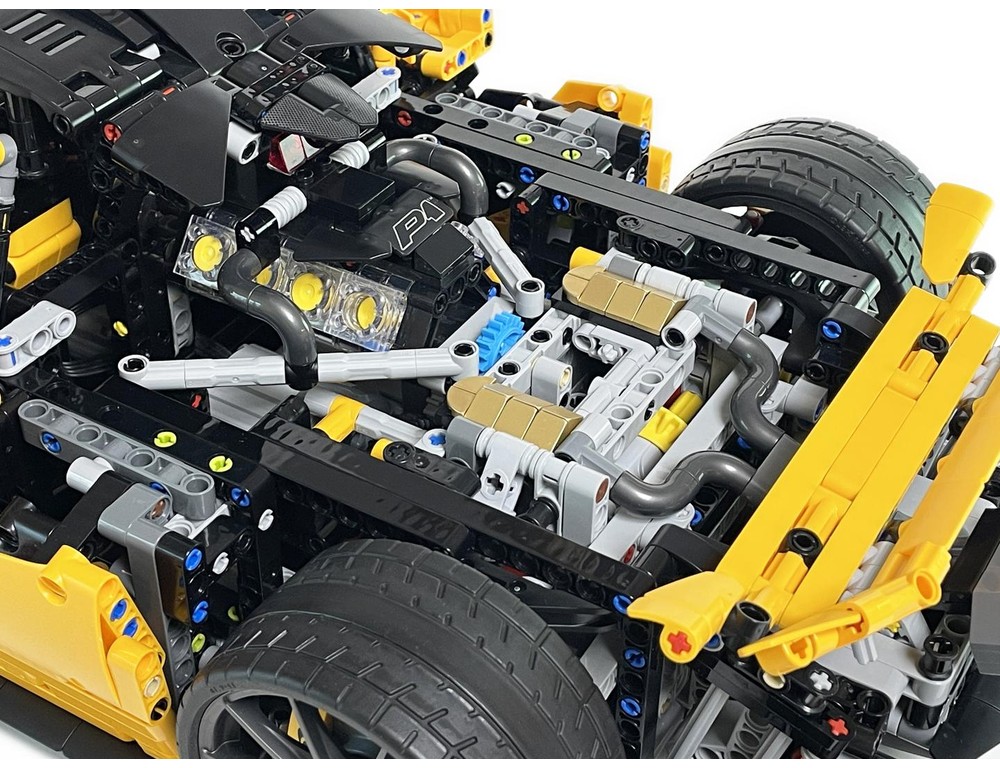 LEGO MOC-213439 42172 McLaren P1 RC MOD for Power Function Motors