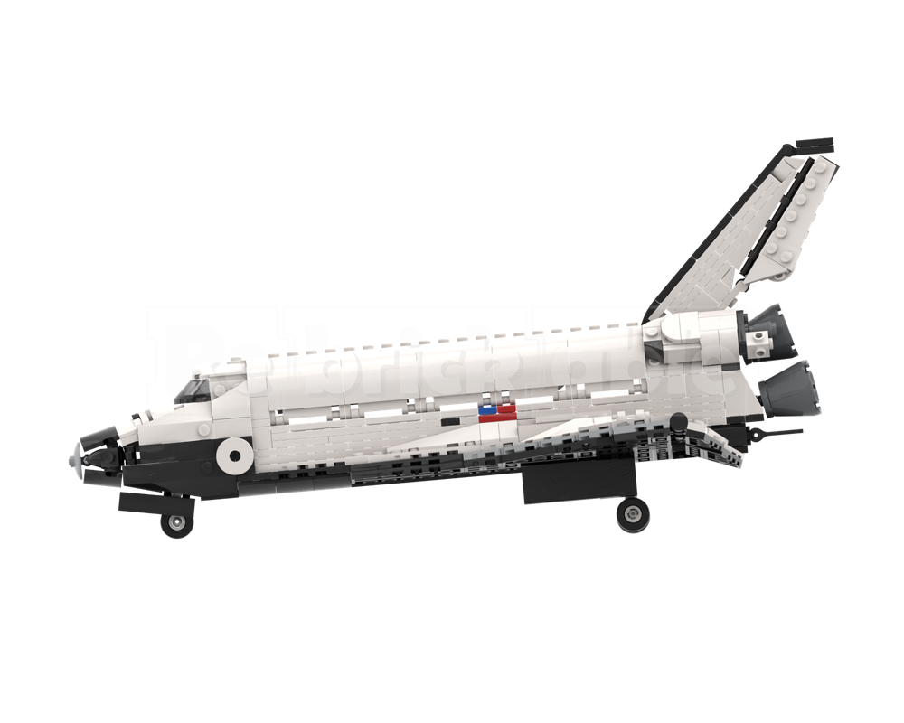 LEGO MOC-213442 1:110 Space Shuttle by BlockRockets | Rebrickable ...