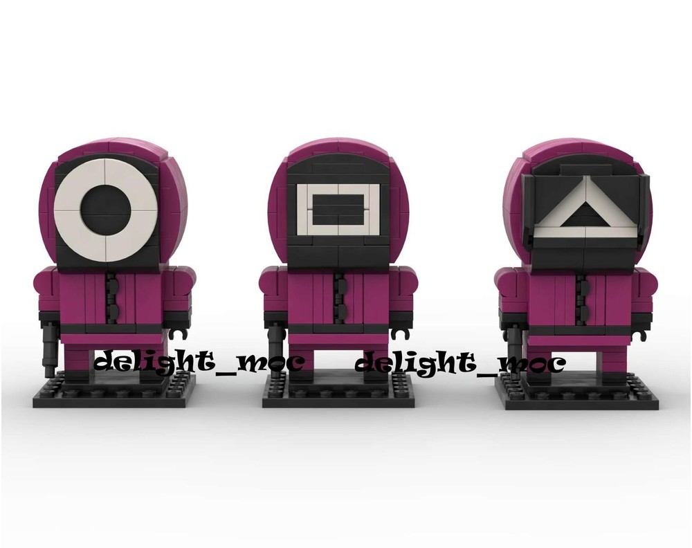 LEGO MOC-213512 Pink Guard Bundle (Squid Game) by delight_moc ...