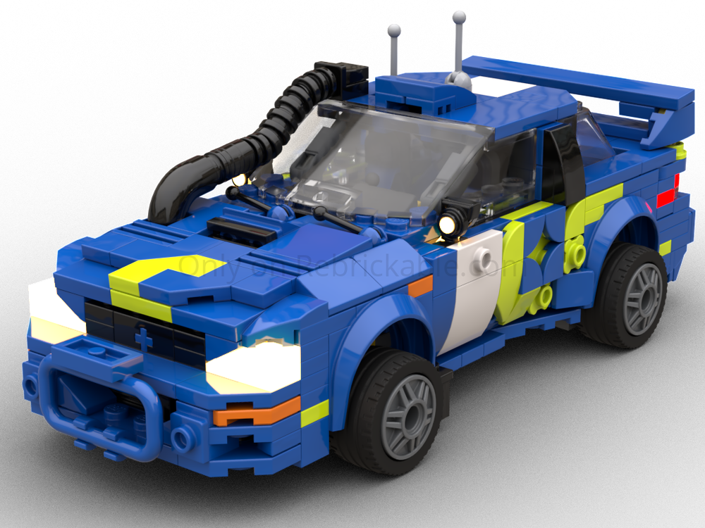 LEGO MOC-213582 Subaru Impreza'00 SAFARI Rally / Burns' S5 T14SRT/'JAKE ...