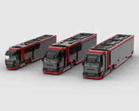 MOD of 60445 F1 Truck for Speed Champions 2in1