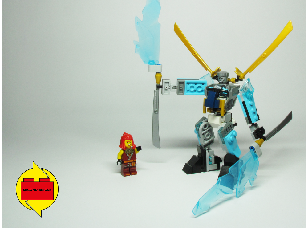 LEGO MOC-213615 71816 X 71827: Zane's Mech Chopper by SecondBricks