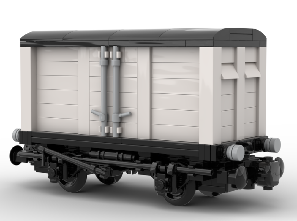 LEGO MOC-213657 (Old Version) Vented Van (new buffer magnet couplings ...