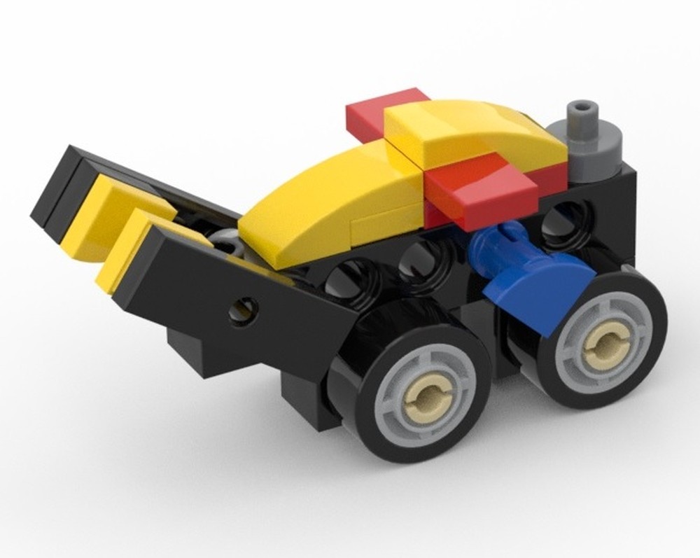 LEGO MOC Mini Wheel Loader by LegoFever | Rebrickable - Build with LEGO