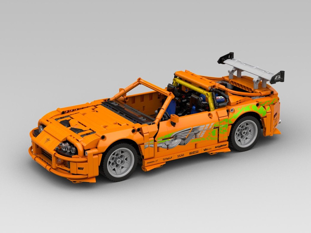 LEGO MOC Toyota Supra MK4 (1:12) Fast and Furious [Manual] by