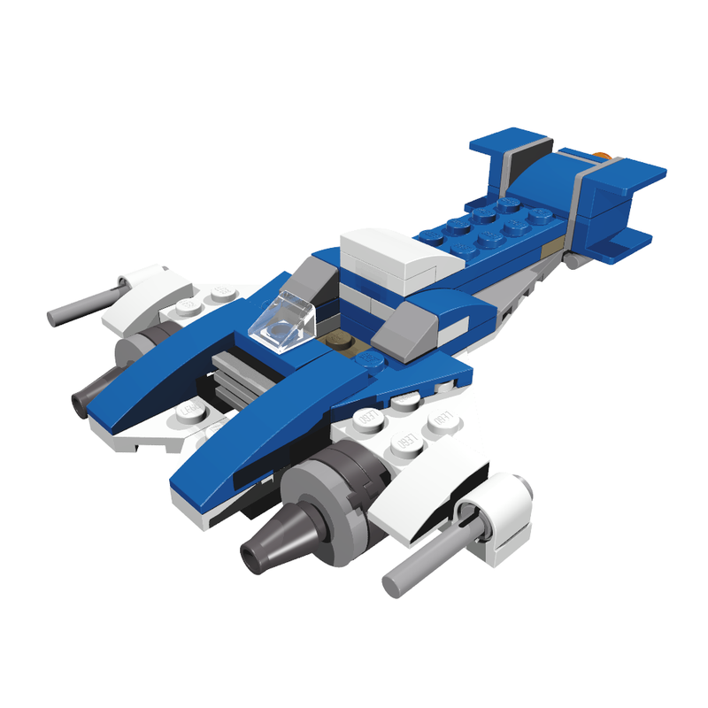 LEGO MOC 75196 Floatsam Strafighter by Berth | Rebrickable - Build with ...