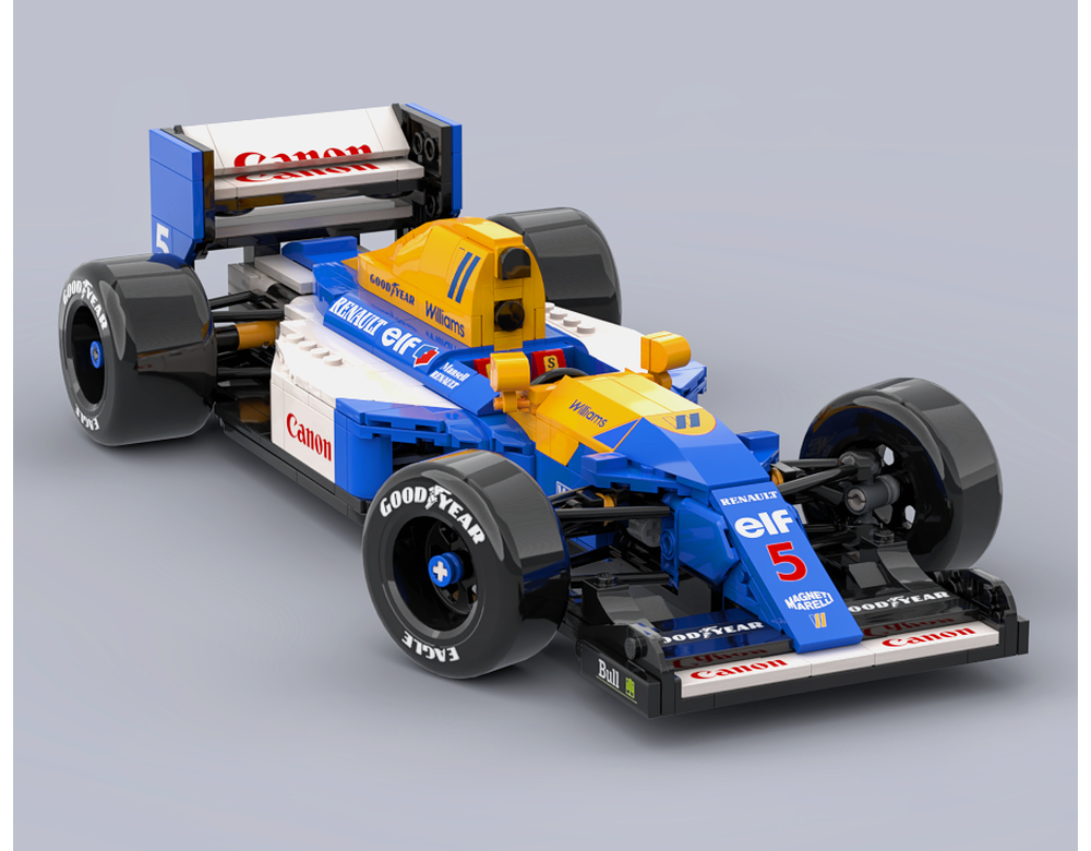LEGO MOC-213807 Williams FW14B Upgrade by bentobrick | Rebrickable ...