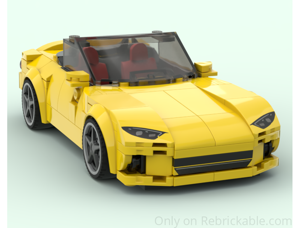 LEGO MOC-213809 2003 Honda S2000 AP1 by ac-bricks | Rebrickable - Build ...