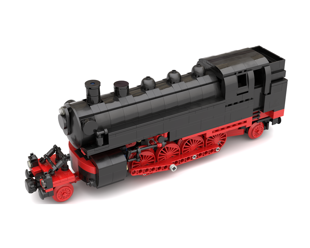 lego steam locomotive moc