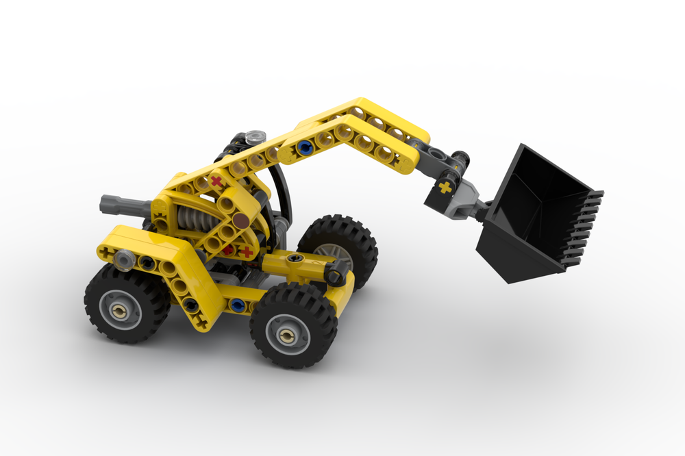 LEGO MOC-213836 42197 Telehandler by Nequmodiva | Rebrickable