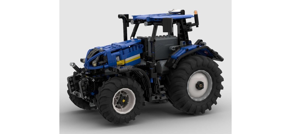 LEGO MOC-213845 New Holland T7 tractor (bodywork only) by ViperL ...