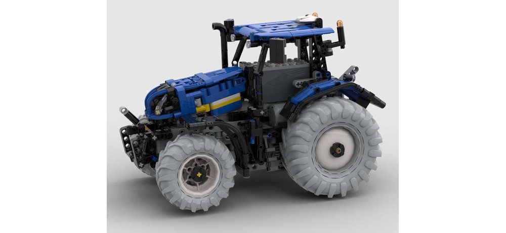 LEGO MOC-213845 New Holland T7 tractor (bodywork only) by ViperL ...