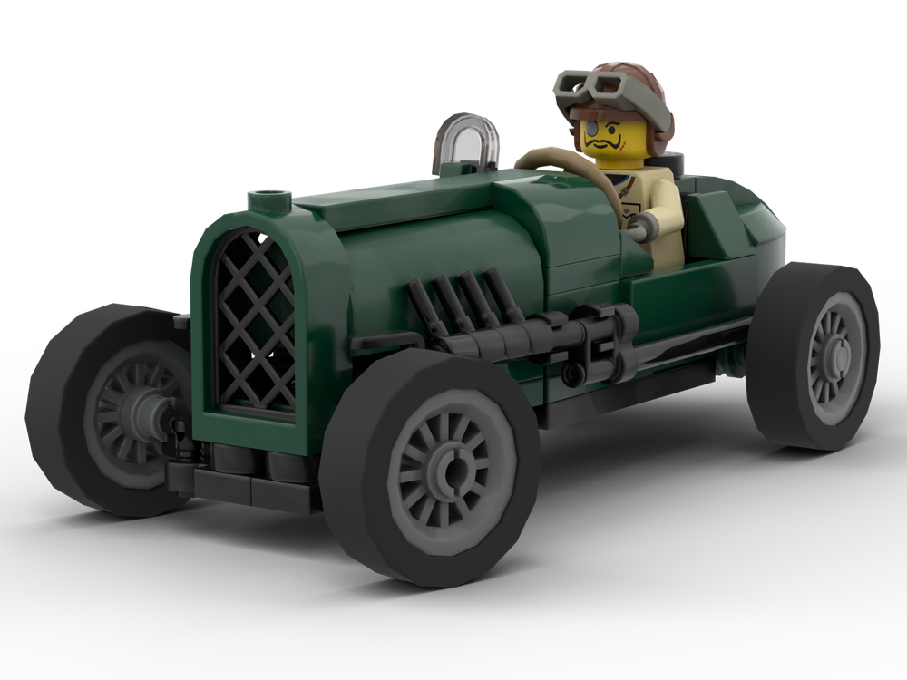 LEGO MOC-213873 Vintage British Racecar by Dongeraldo | Rebrickable ...
