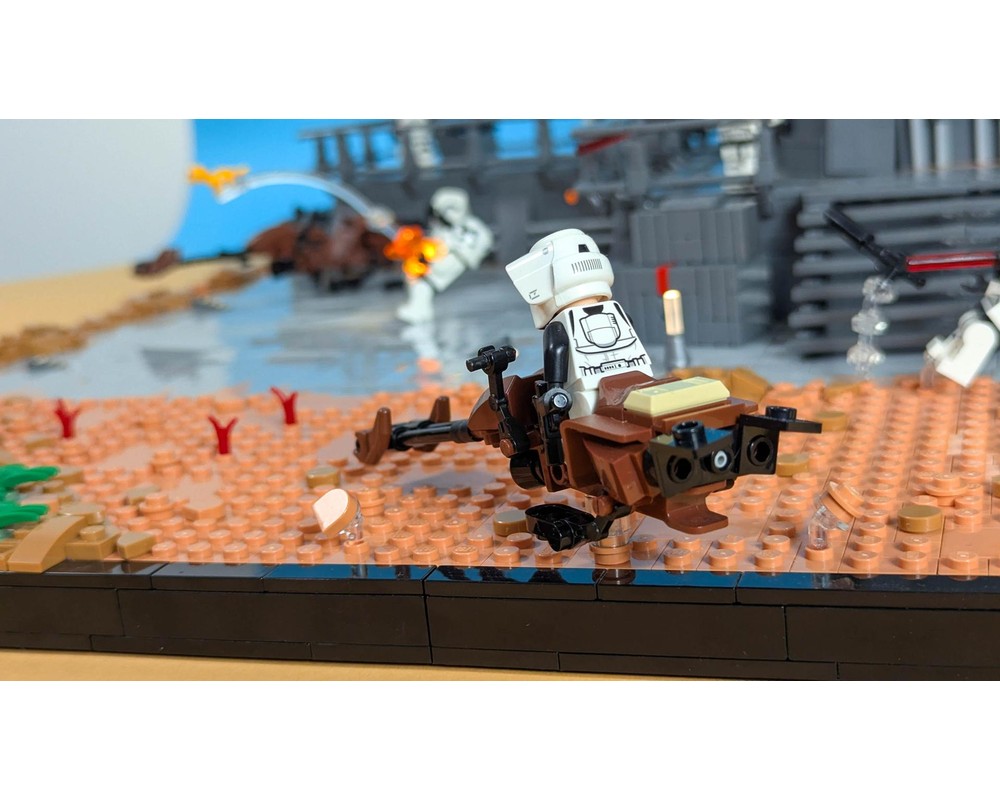 LEGO MOC 74-Z Speeder Bike by Cube Brick | Rebrickable - Build with LEGO