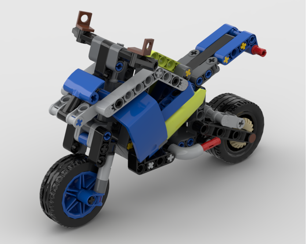 マオ LEGO MOC-213924 42164 Touring Motorbike by cocoacao | Rebrickable