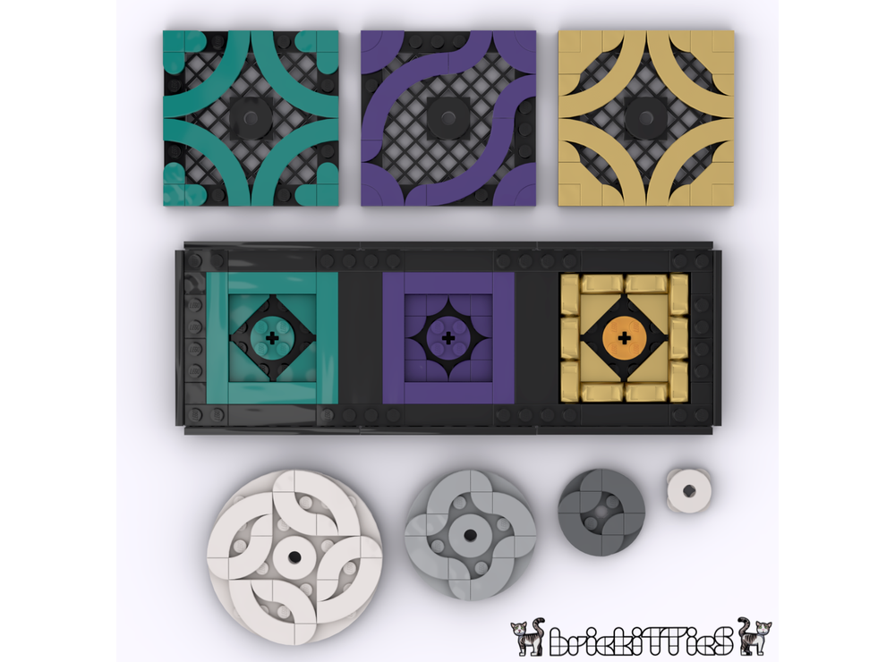 LEGO MOC Recursive Bricks — Tower of Hanoi by brickitties | Rebrickable ...