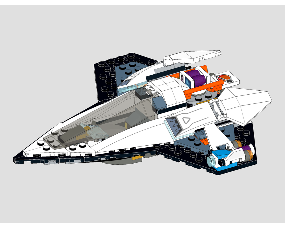 LEGO MOC-214054 60430 Modularize my A model by crazy8ron