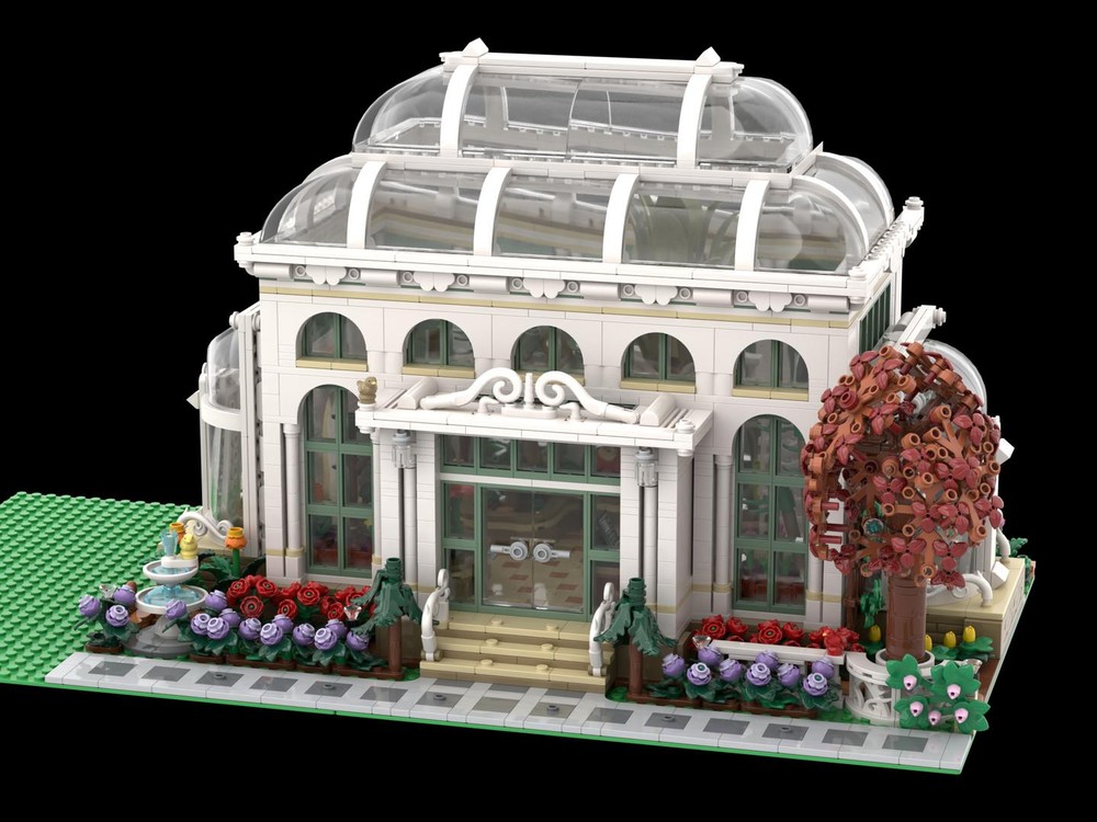 LEGO MOC Compact Botanical Garden - 21353 The Botanical