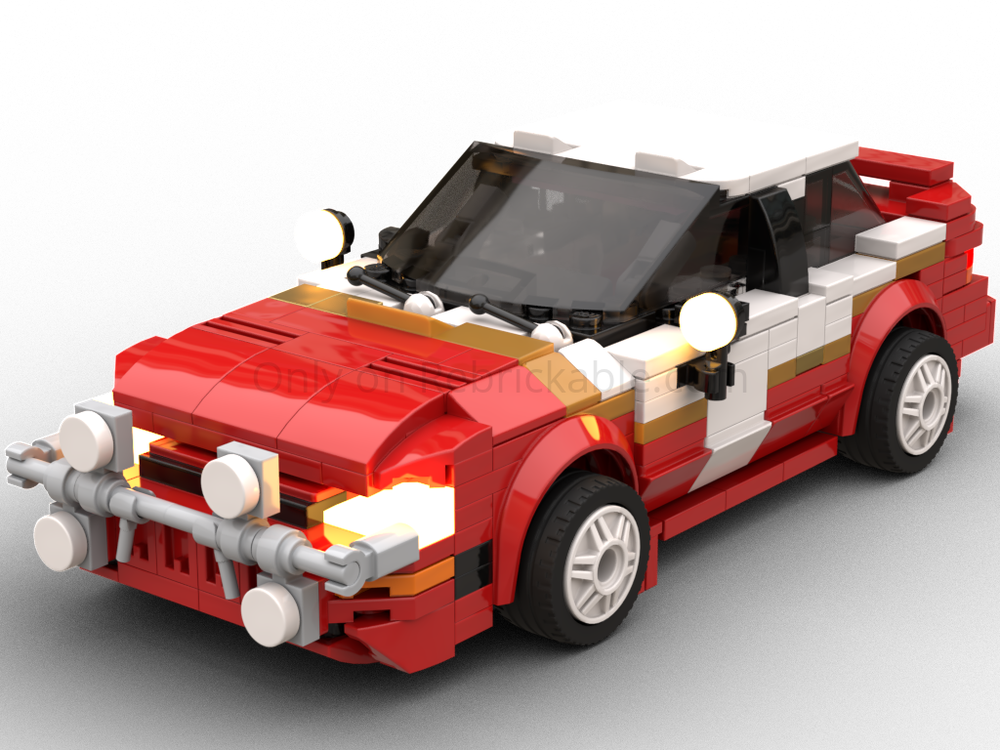 LEGO MOC-214134 Subaru Impreza'94-SAFARI Rally/Burns' Impreza 555/'RING ...