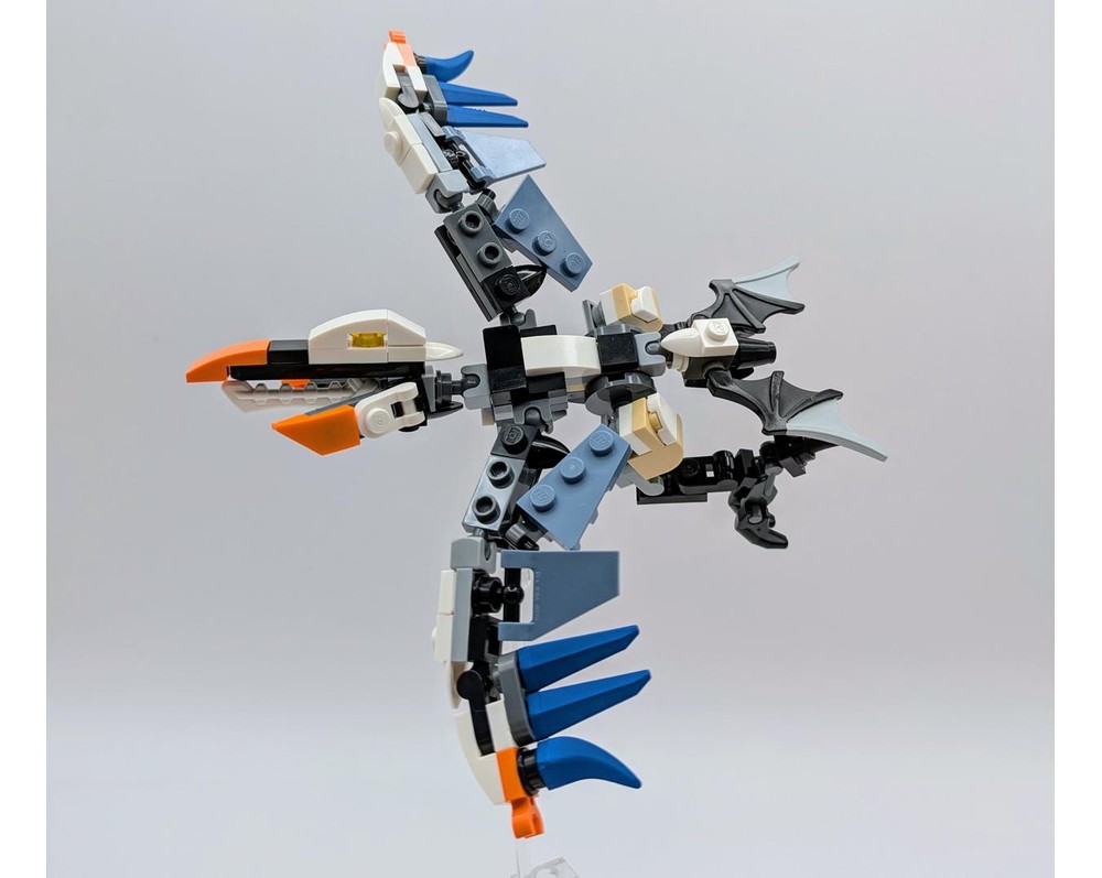 LEGO MOC Skydrifter and Glinthawk: Horizon by bitemouse