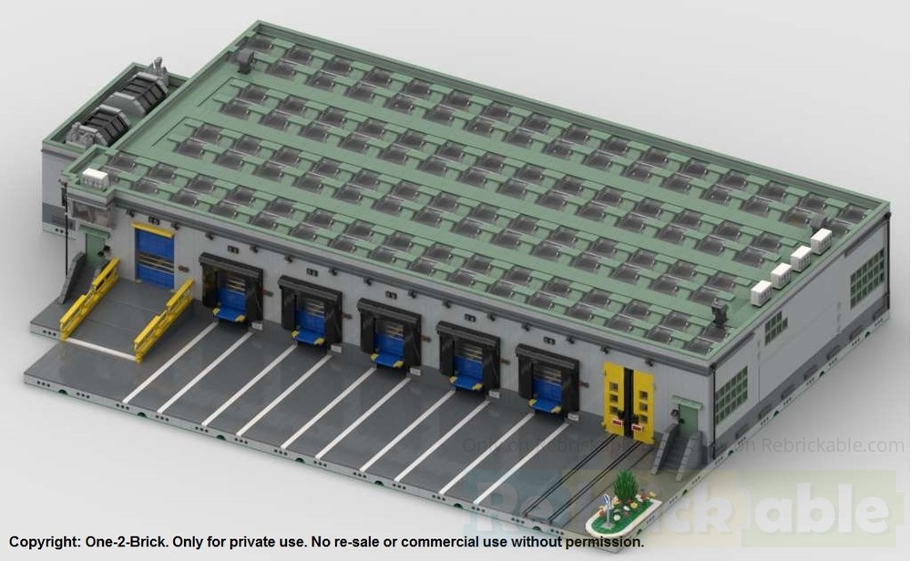 LEGO MOC-214218 Modular Logistic Center - Complete Bundle by ONE-2 ...