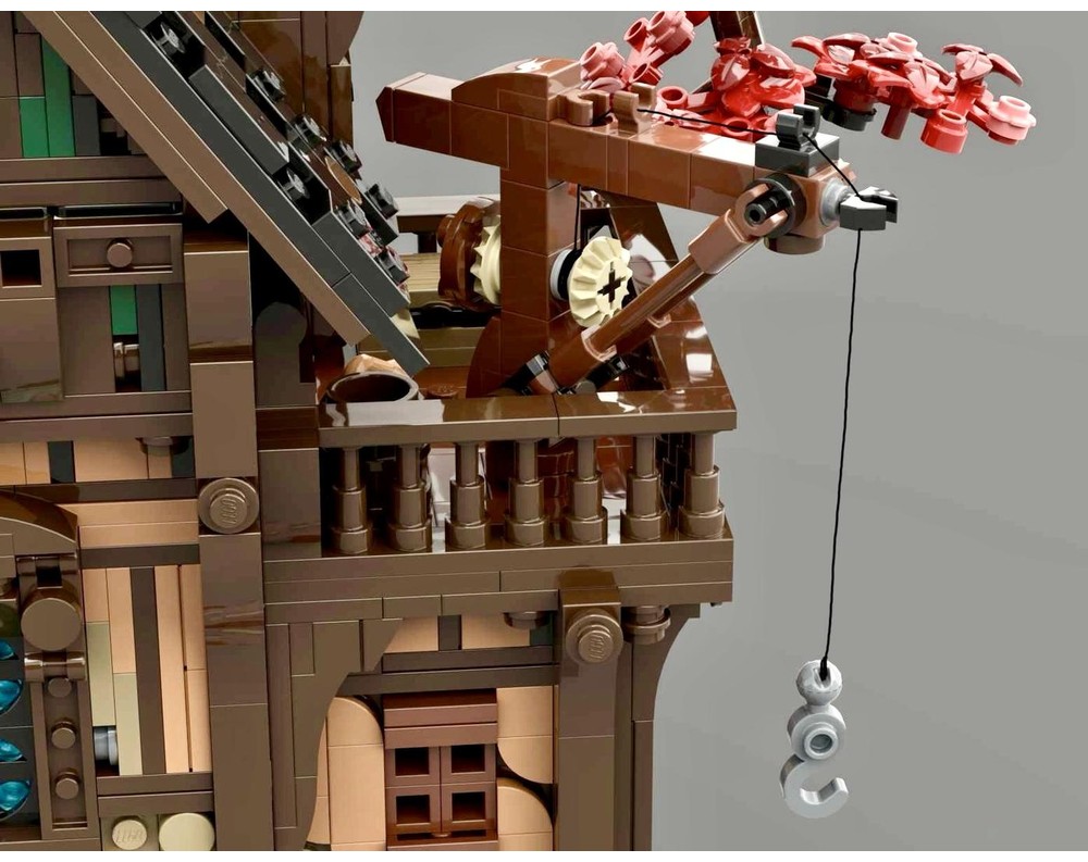 LEGO MOC-214249 Watermill - Medieval Fantasy Display Series by ...