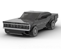 lego speed champion Dodge charger 8 stud