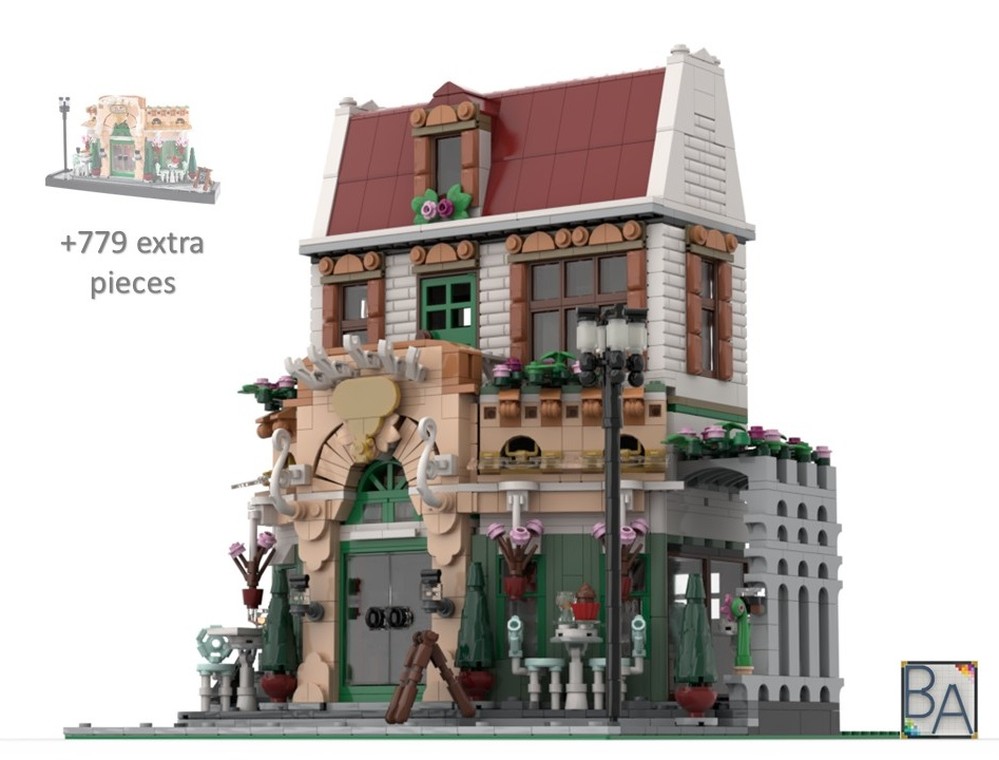 Cafe Fleur – Modification of Set 10362