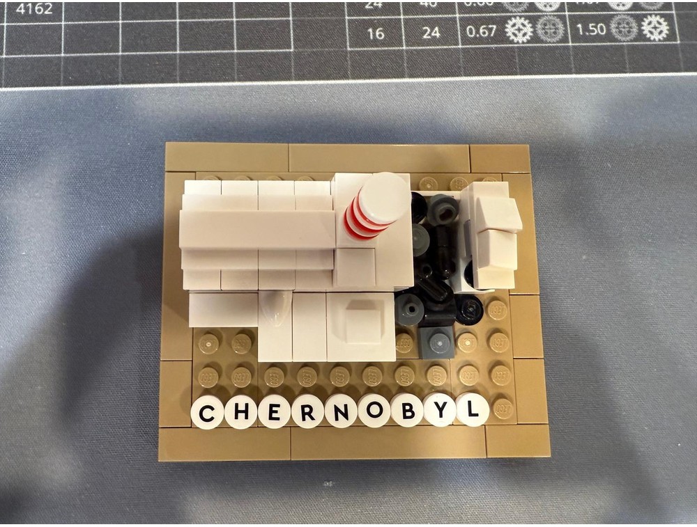 LEGO MOC Micro Chernobyl reactor #4 by medleyj | Rebrickable - Build ...