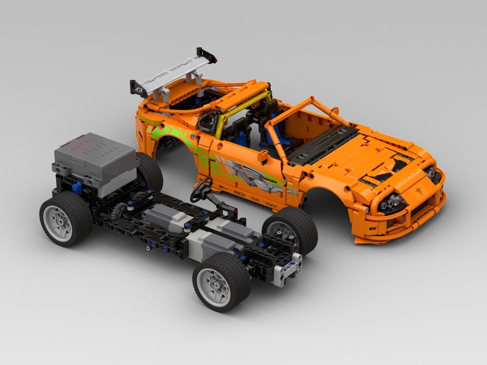LEGO MOC Toyota Supra MK4 (1:12) Fast and Furious [RC] by Artemy